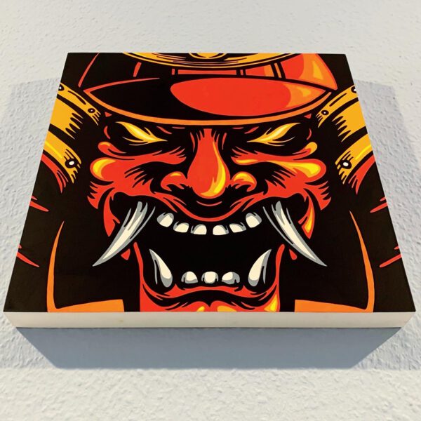 Oni Samurai 40x40cm