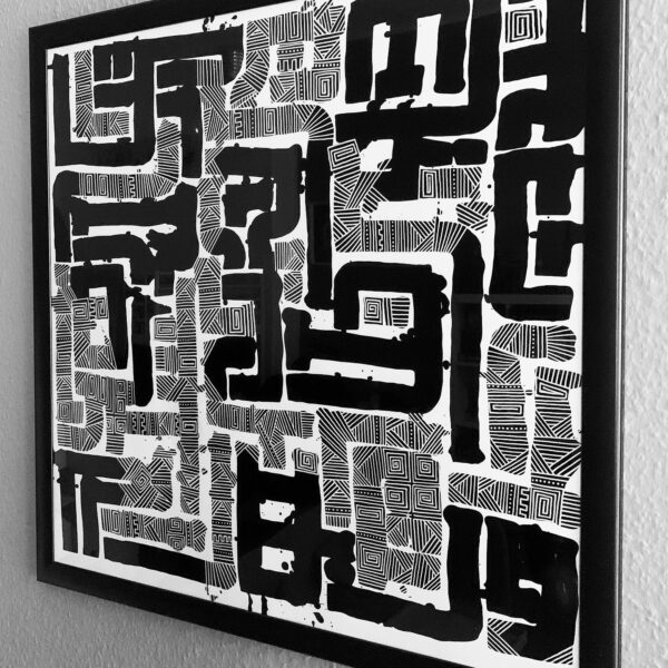 Maze of Creativity 1 70x70cm