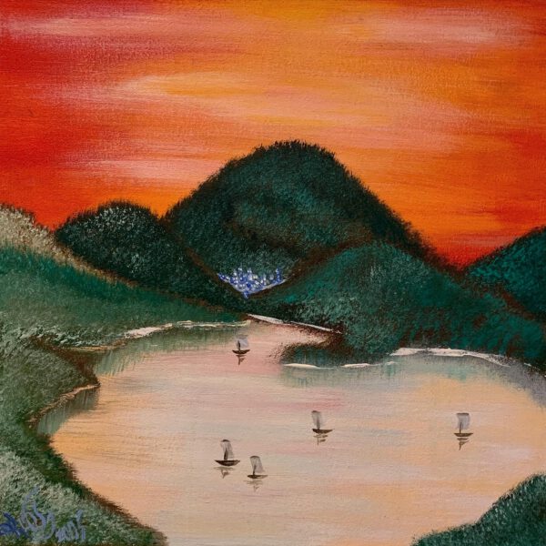 EL LAGO 50x50cm