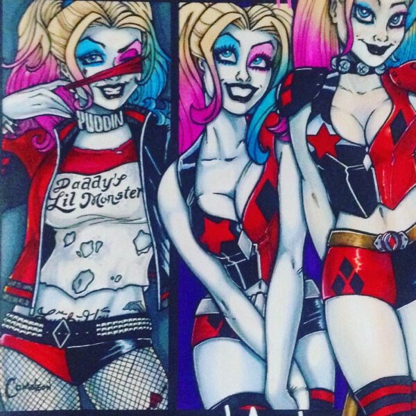 Harley Quinn DIN A3