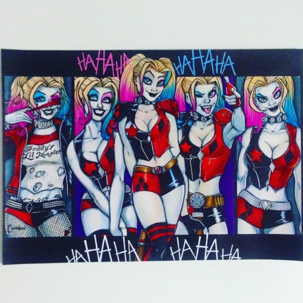 Harley Quinn DIN A3