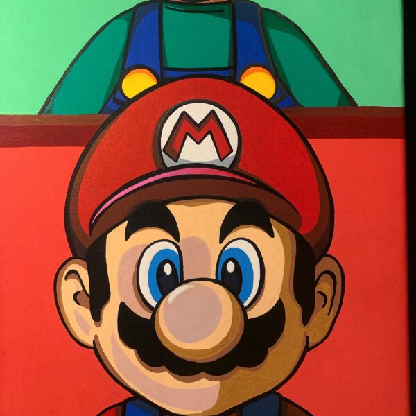 Super Mario Bros 30x80cm