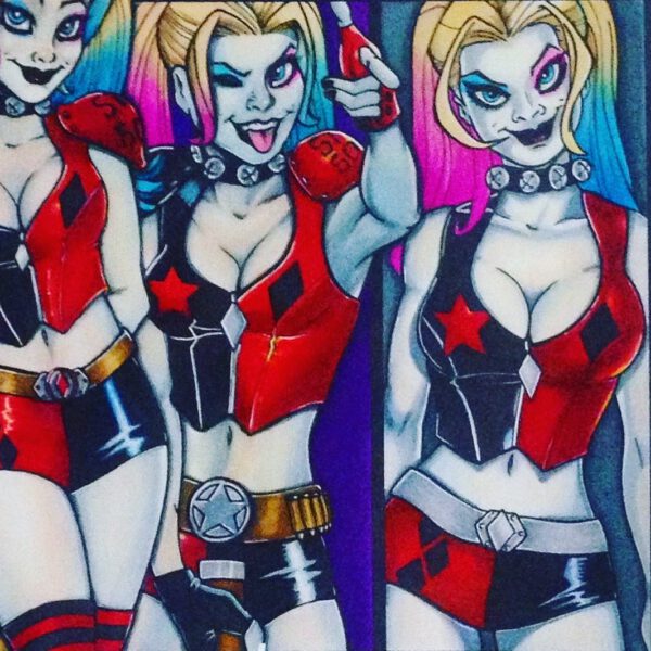 Harley Quinn DIN A3