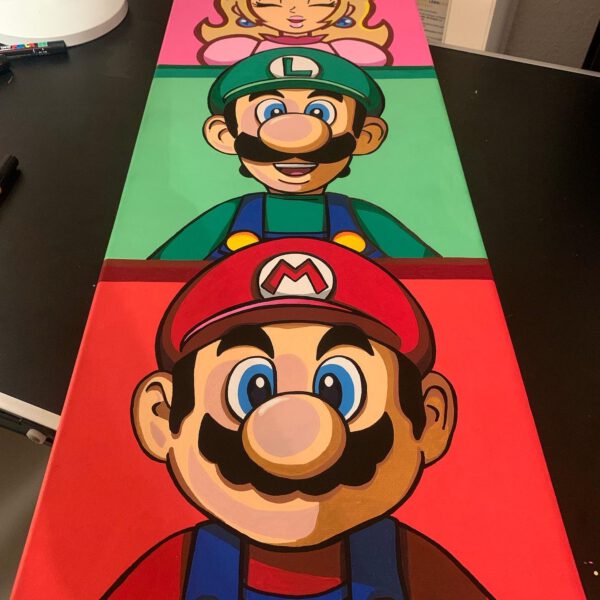 Super Mario Bros 30x80cm