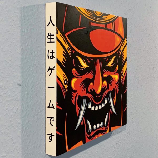 Oni Samurai 40x40cm