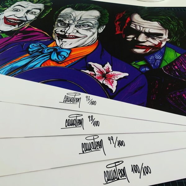 Joker Evolution Print 100x40cm